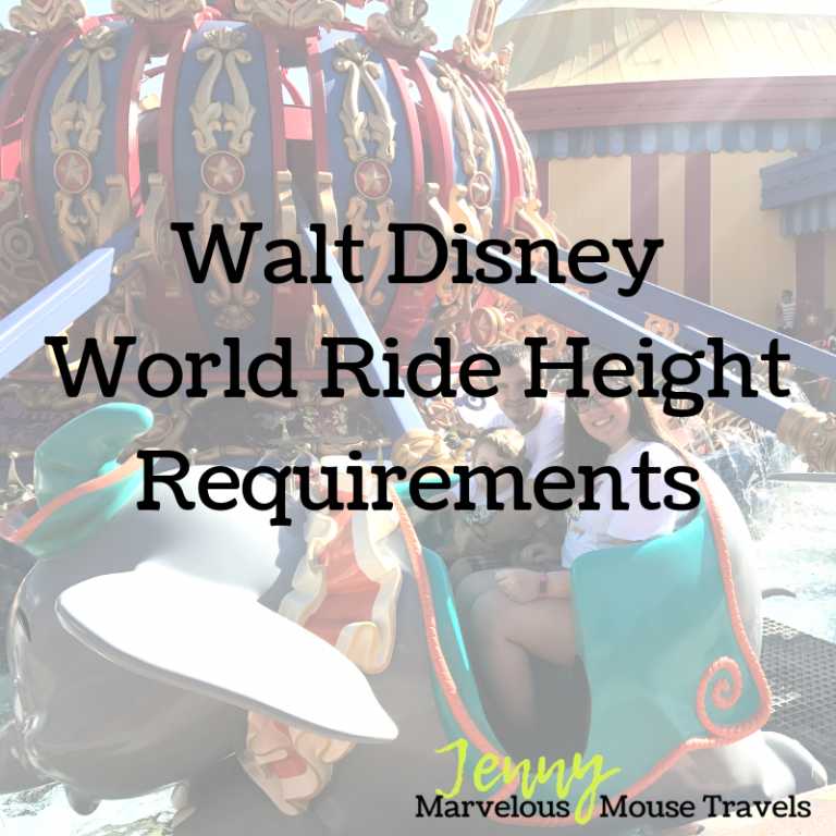 Walt Disney World Ride Height Requirements Jenny